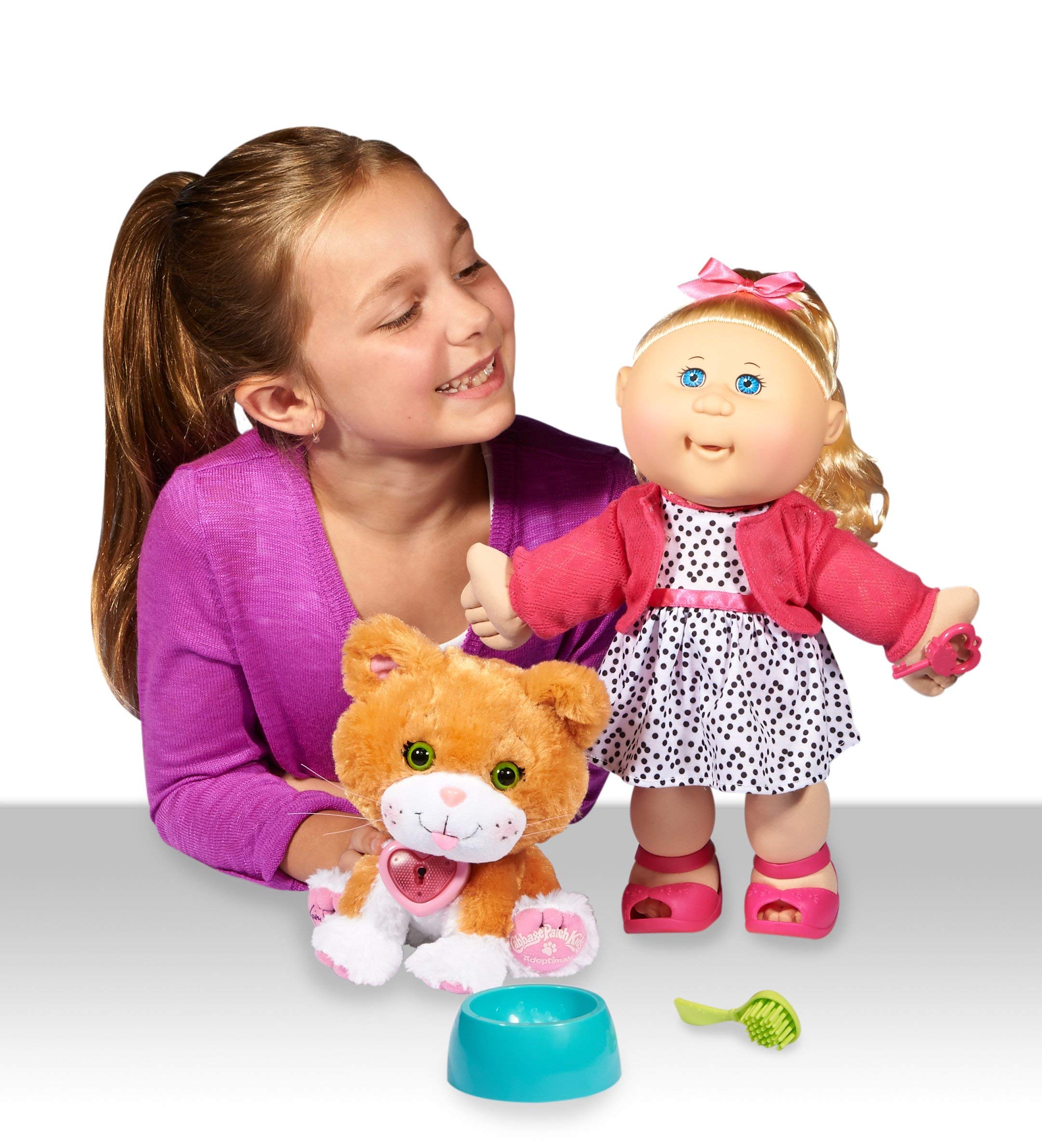 Amazon.co.jp: Cabbage Patch Kids Adoptimals 子トラ猫赤ちゃんドール